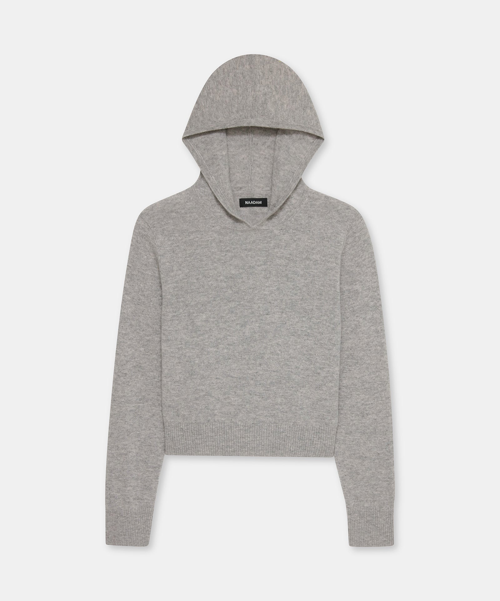 Signature Cashmere Cropped Hoodie – NAADAM