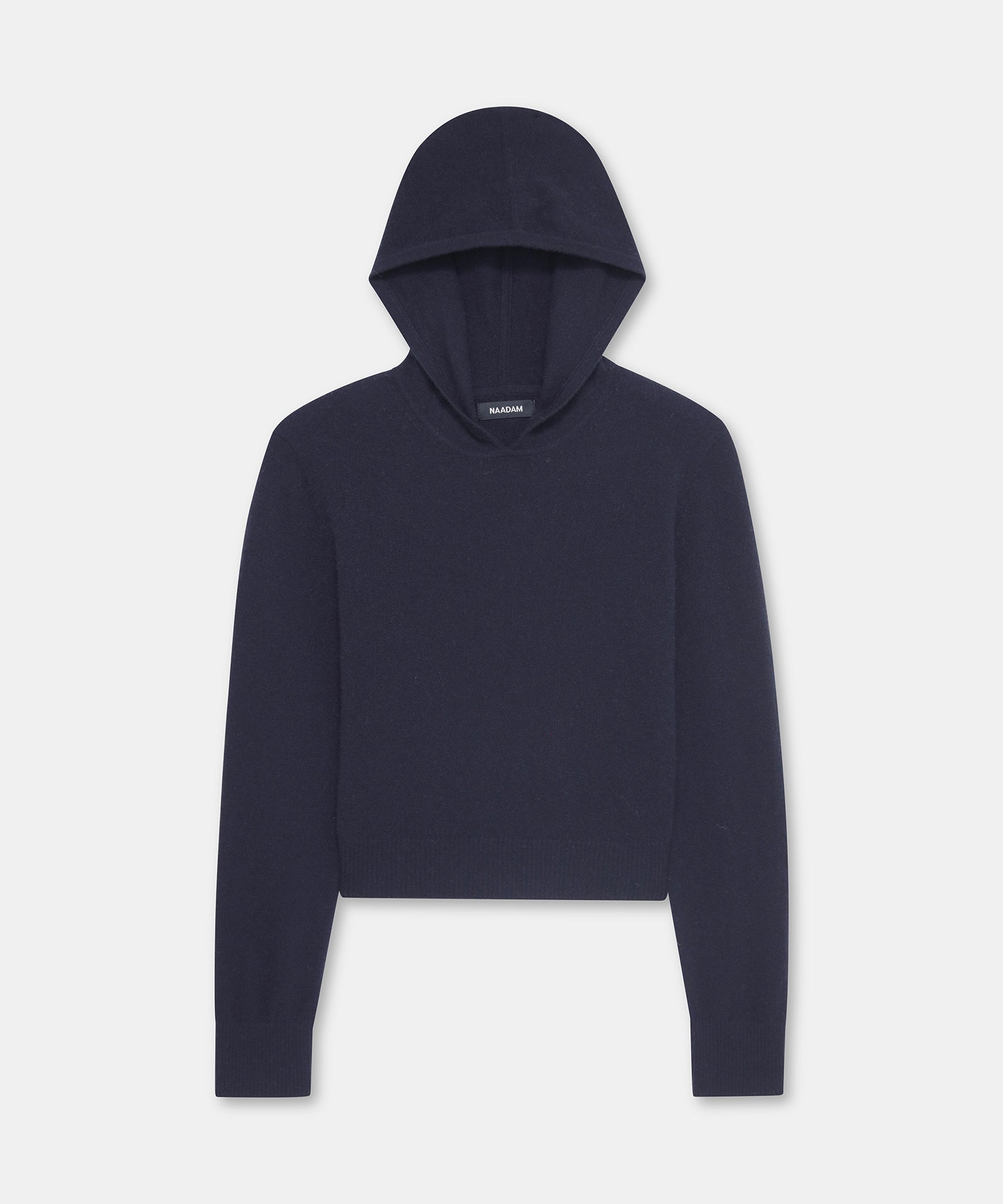 Signature Cashmere Cropped Hoodie – NAADAM
