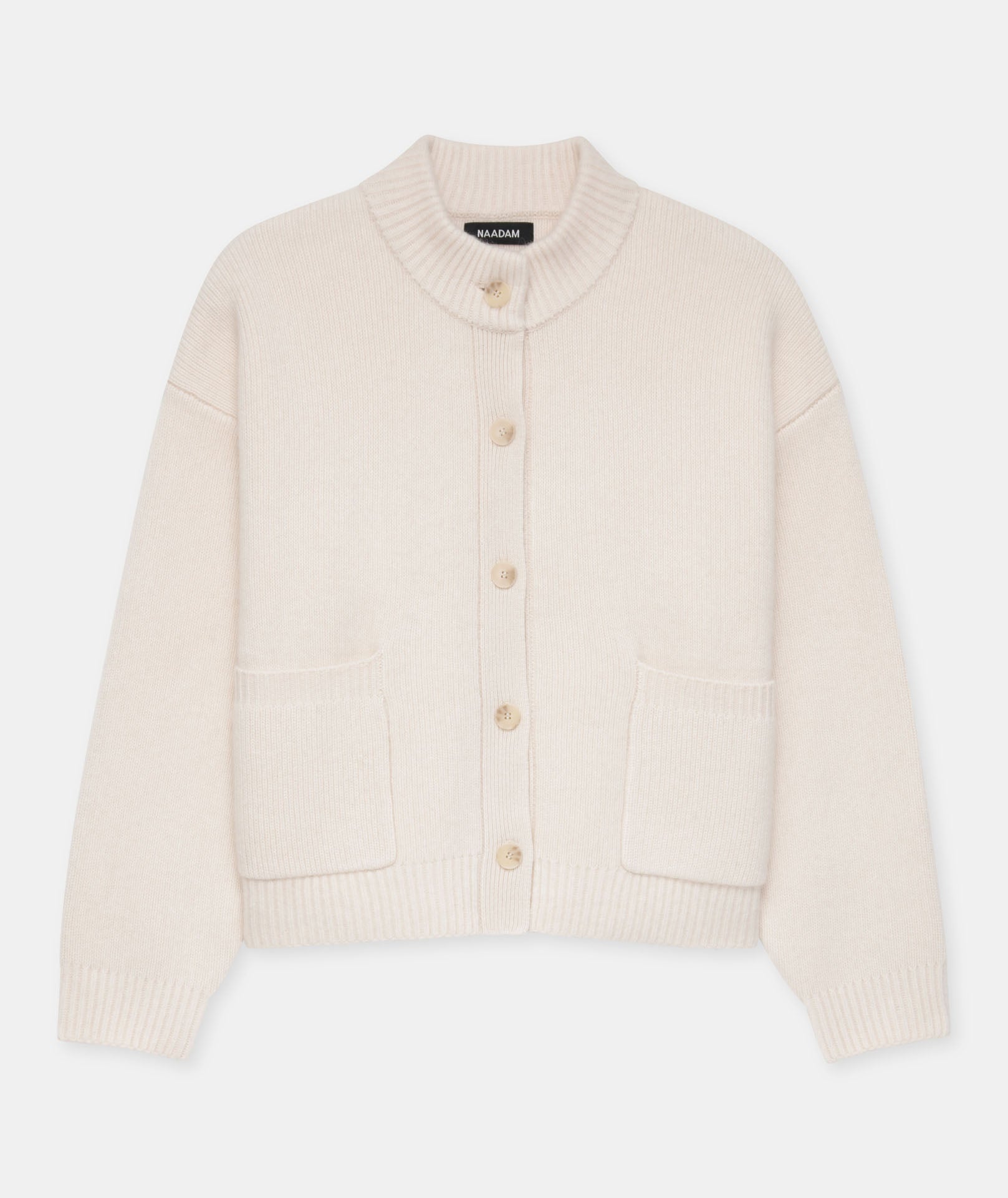 Ultra Luxe Cashmere High Neck Cardigan – NAADAM