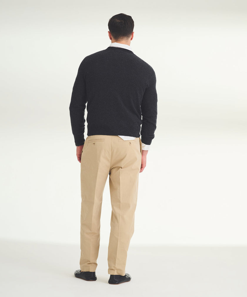 Men&#39;s Embroidered Martini Cashmere Sweater