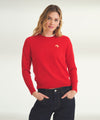 Women's Embroidered Croissant Cashmere Sweater