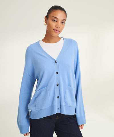 Signature Cashmere Boxy Cardigan – NAADAM