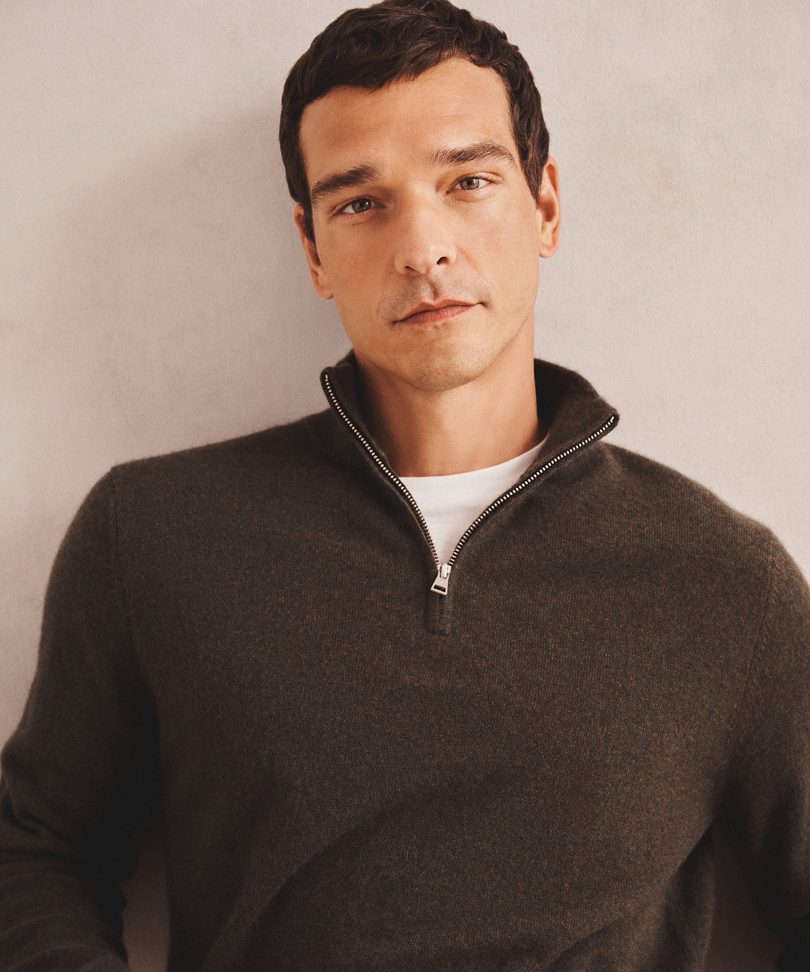 Signature Cashmere Quarter Zip – NAADAM