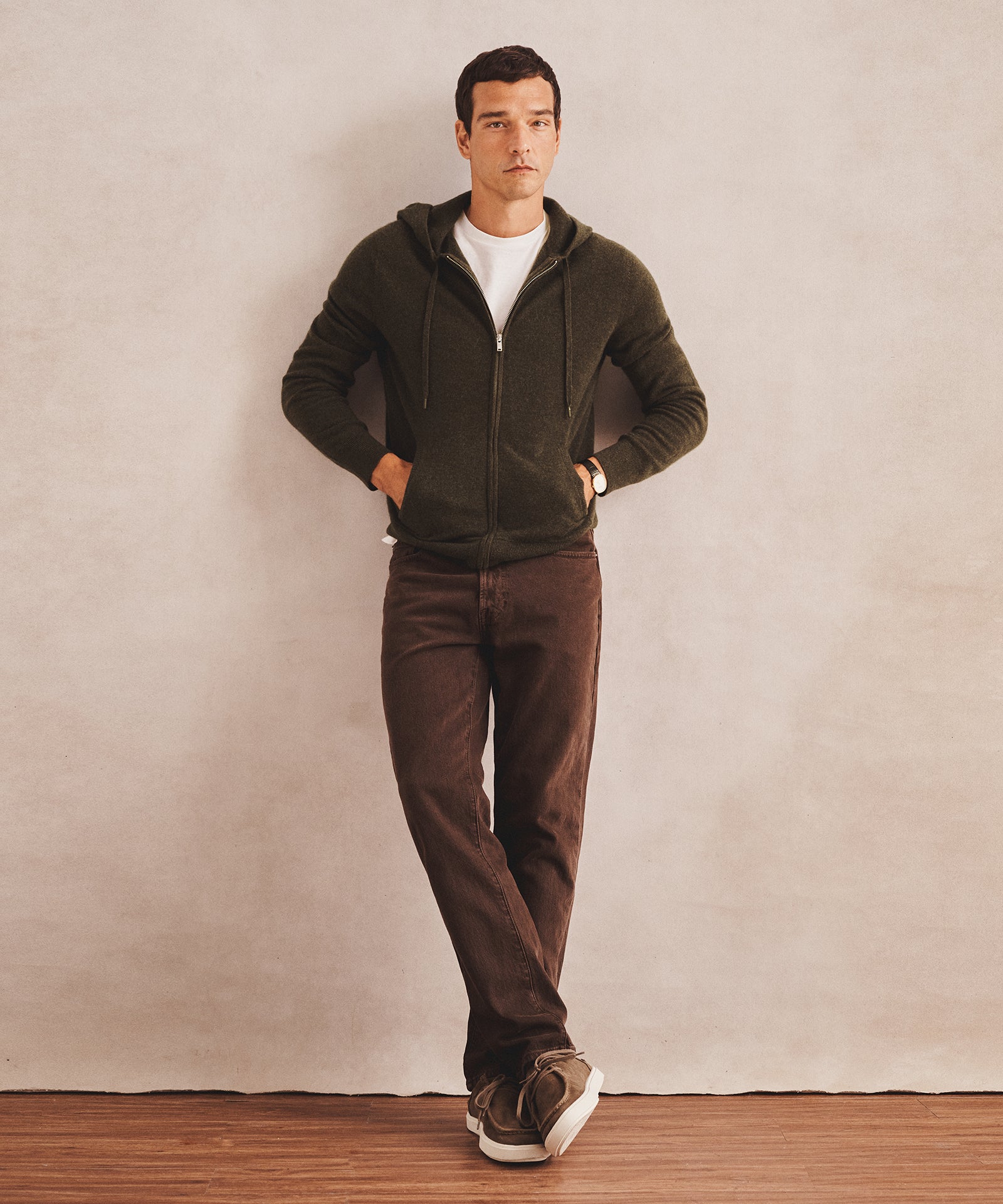 Signature Cashmere Zip Hoodie – NAADAM