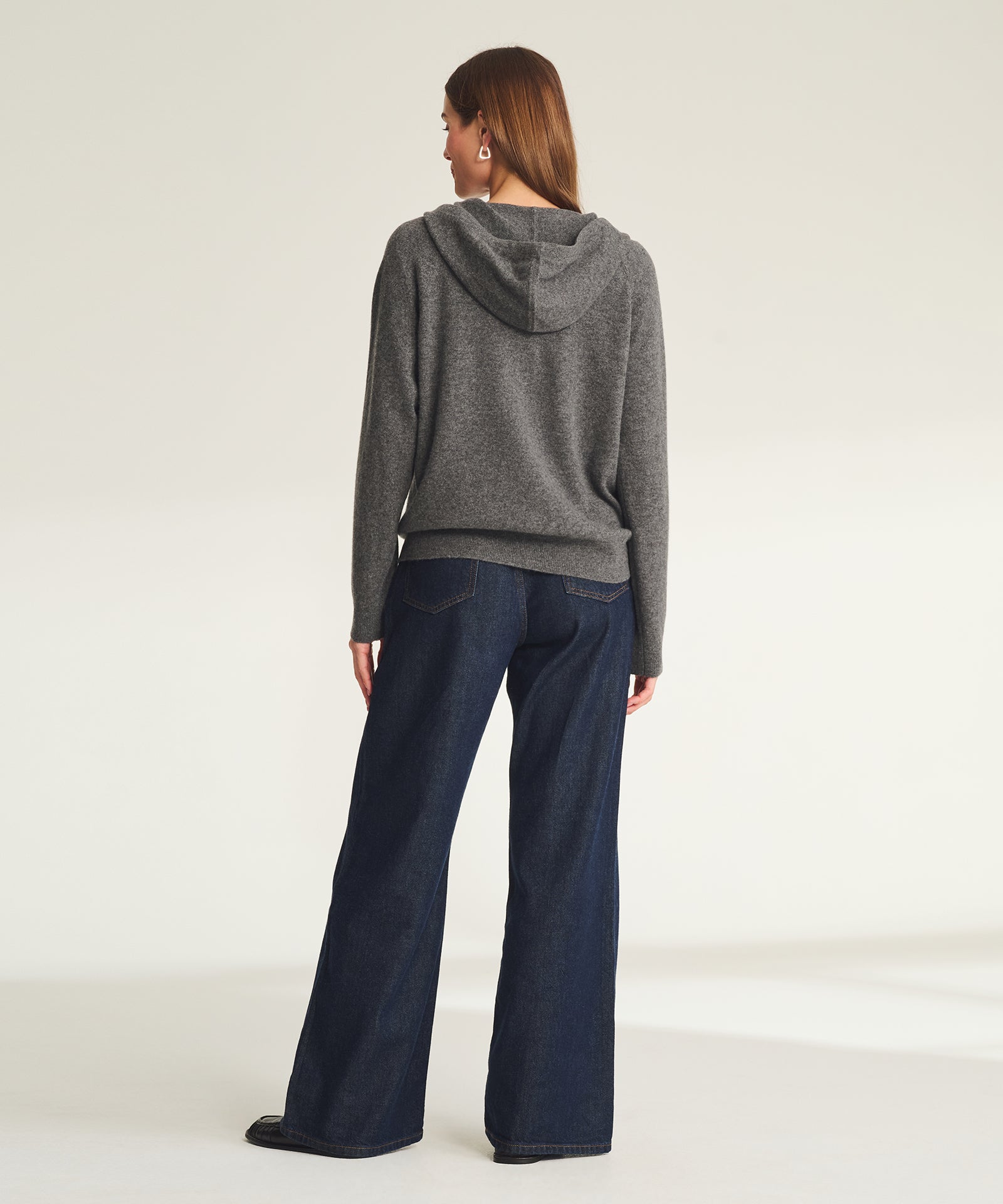 Signature Cashmere Zip Up Hoodie – NAADAM