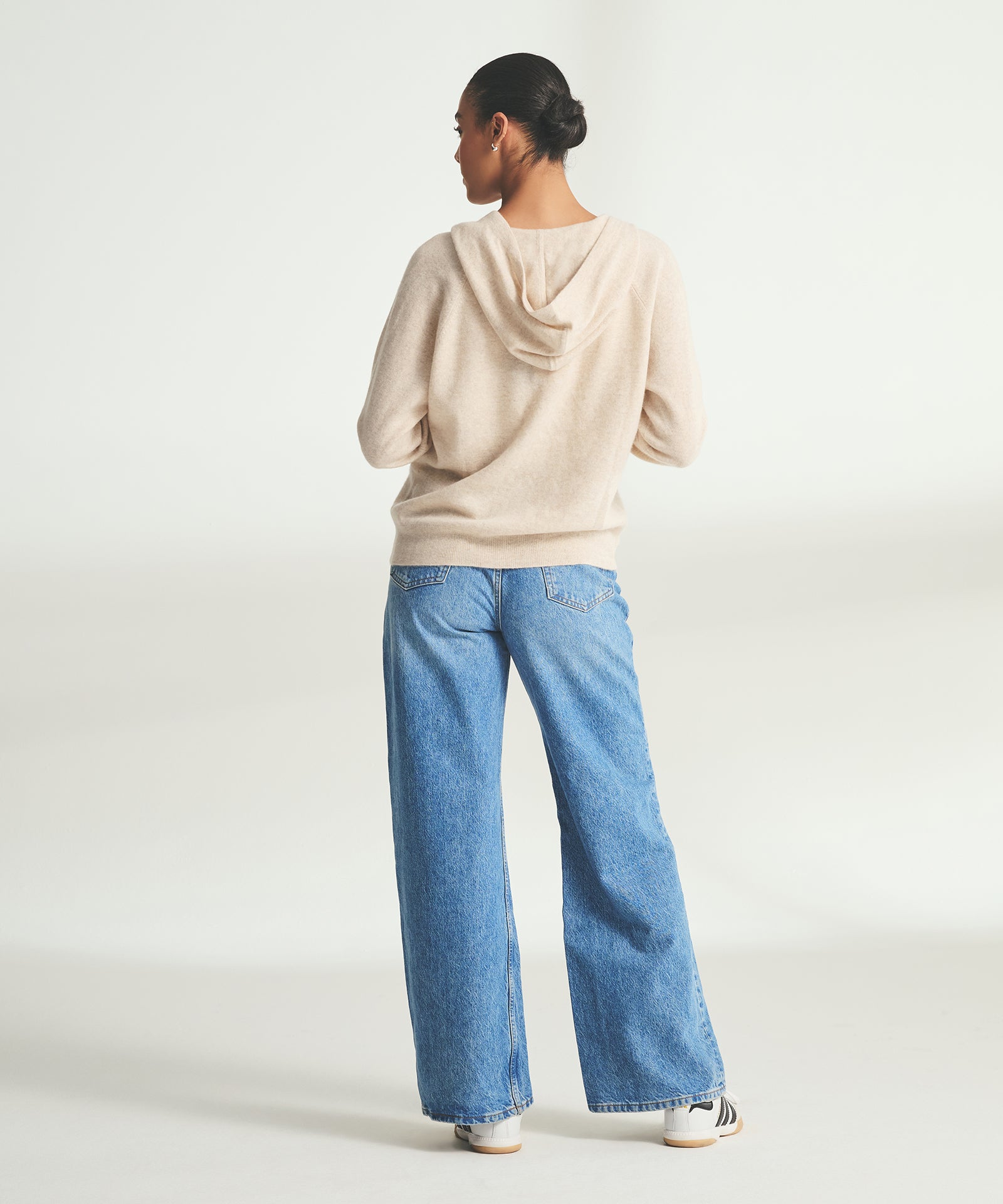 Signature Cashmere Zip Up Hoodie – NAADAM