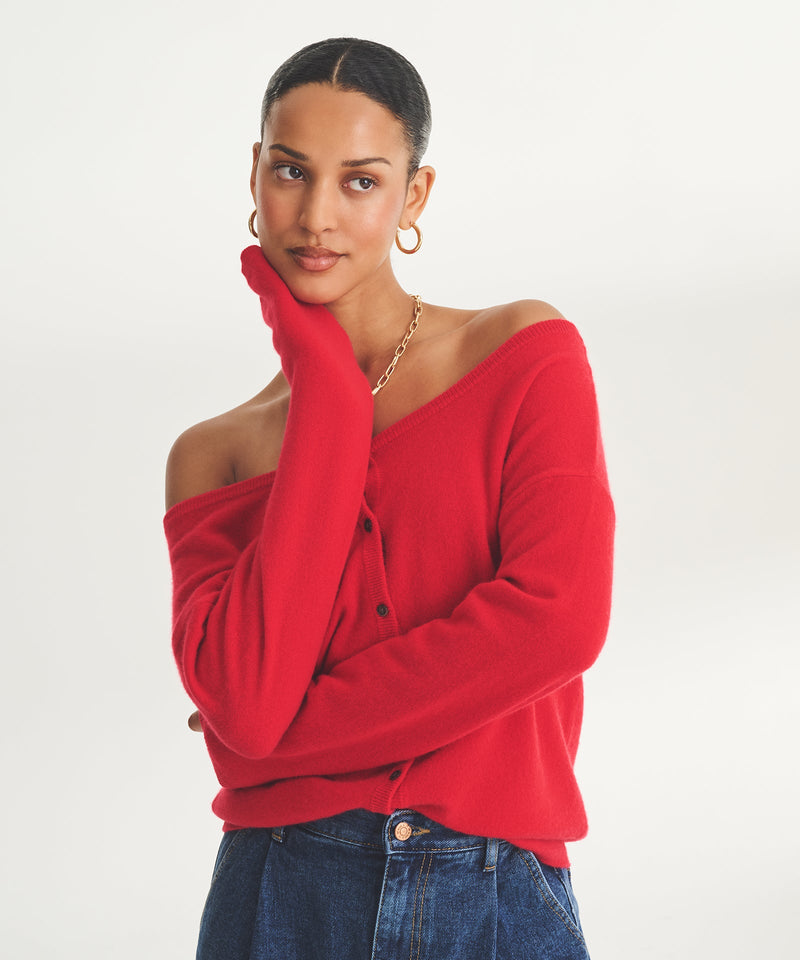 トップス round collar cardigan rouge by pomme Amazon.com: Women's Ruffle Collar Sweater Cardigan Long