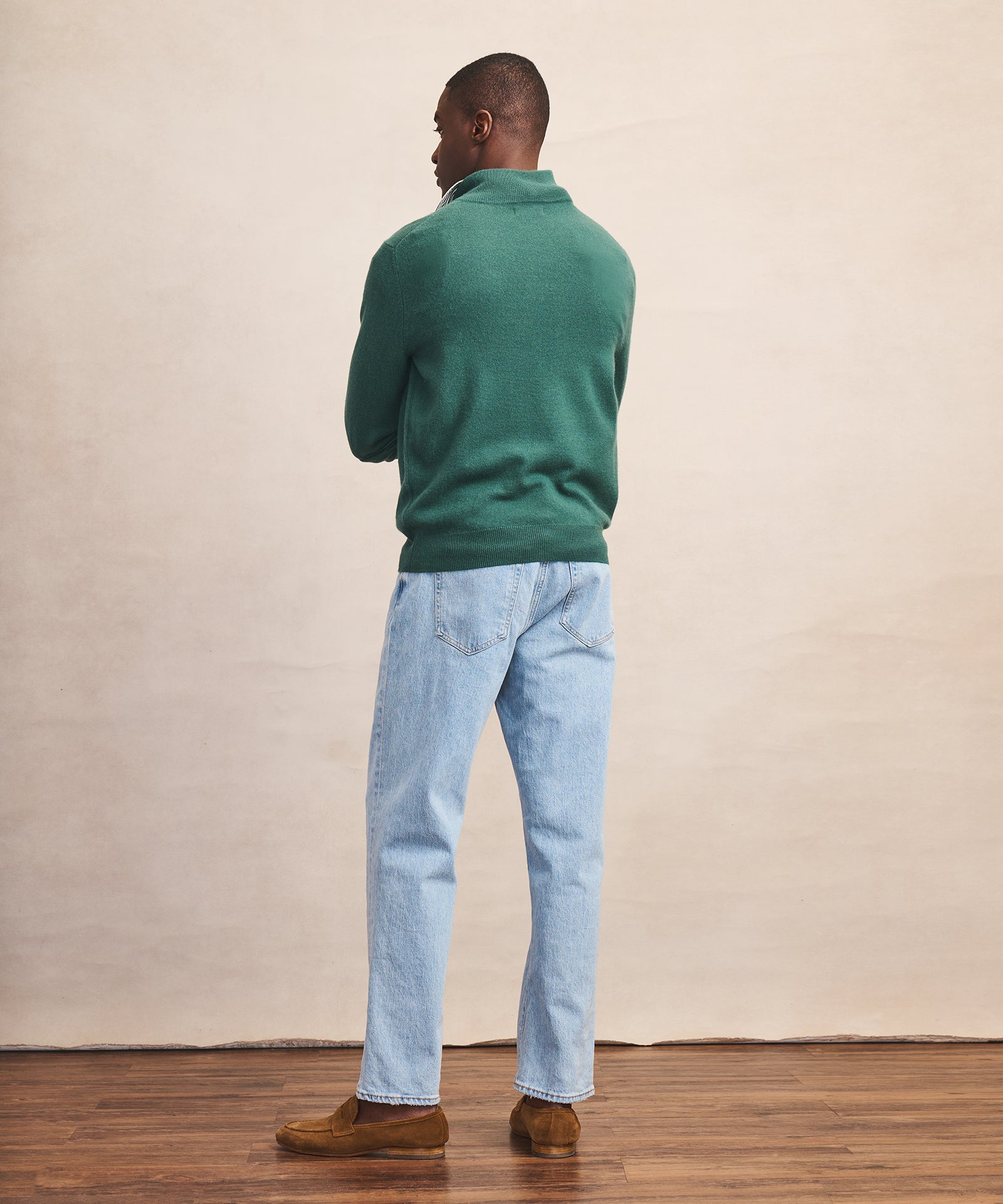 Signature Cashmere Quarter Zip – NAADAM