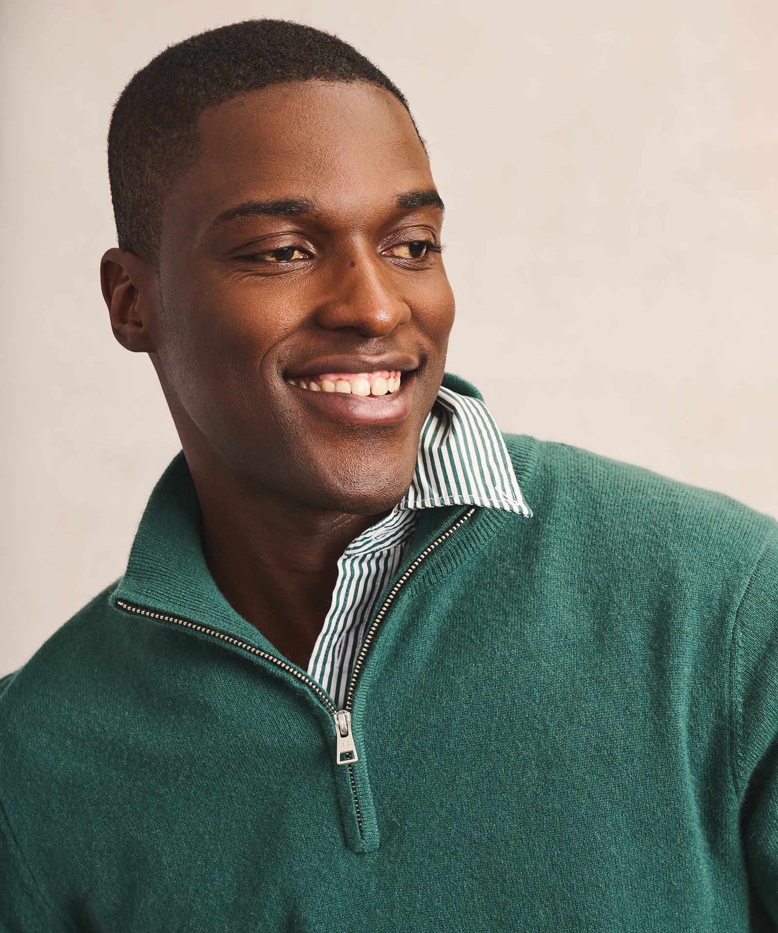 Signature Cashmere Quarter Zip – NAADAM
