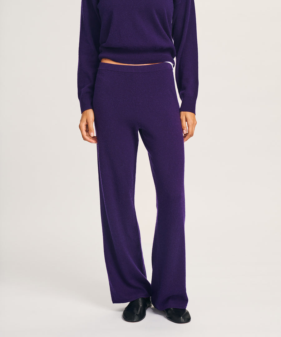 Signature Cashmere Straight Leg Pant