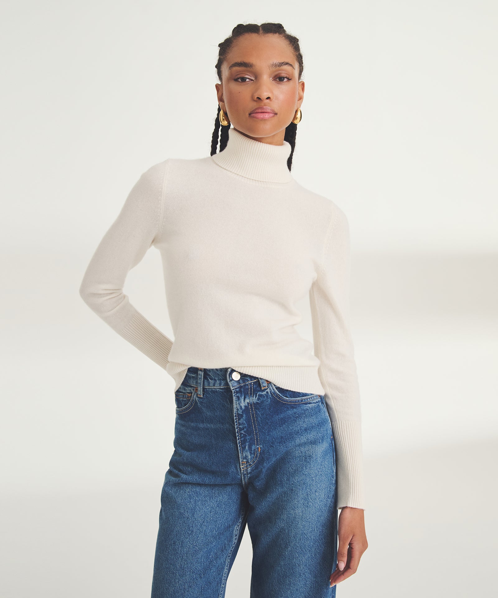 Signature Cashmere Classic Turtleneck – NAADAM