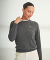 Women's Embroidered Tennis Cashmere Sweater