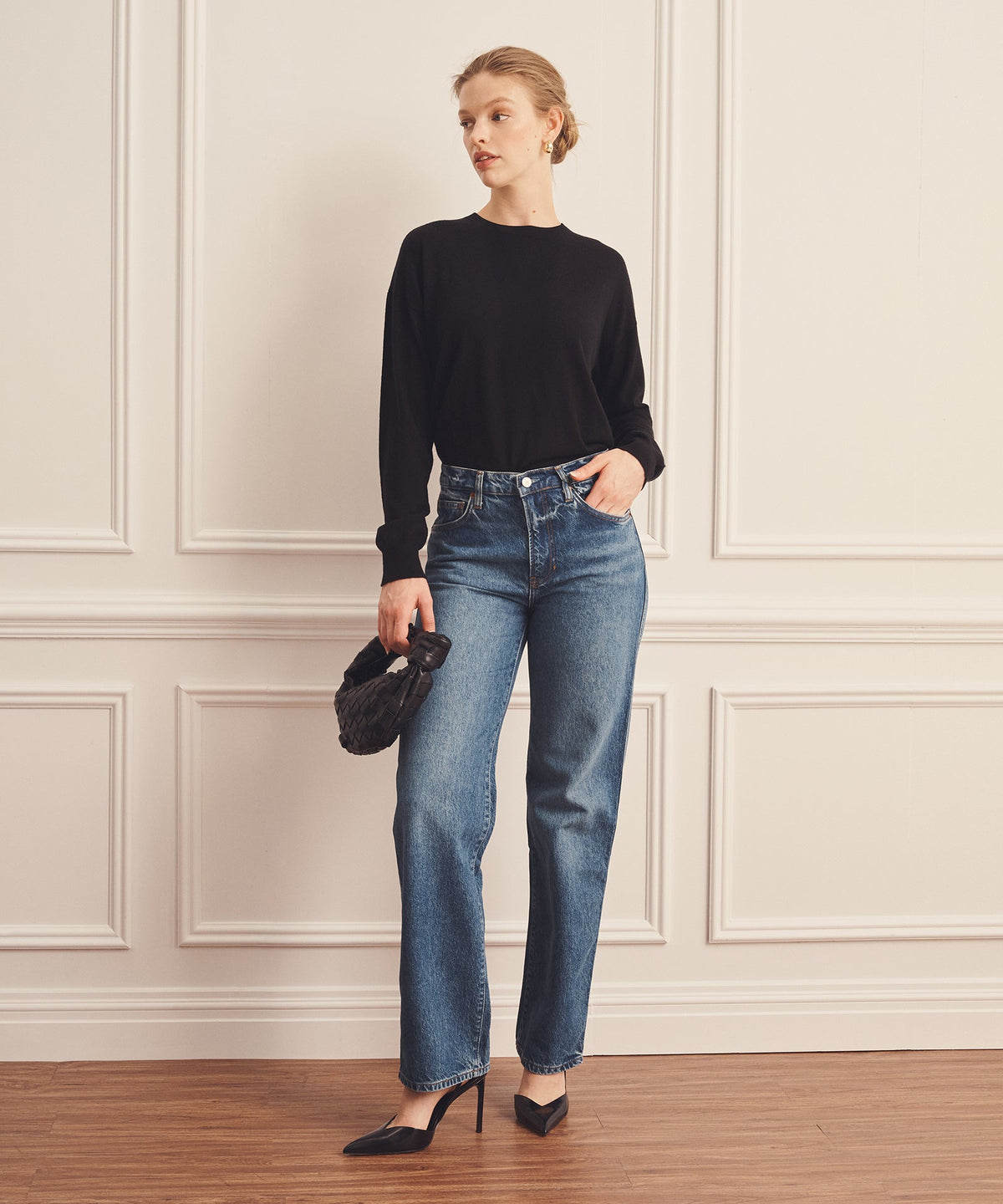 Super Fine Cashmere Crewneck Sweater – NAADAM