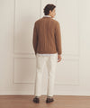 Super Luxe Cashmere Cable Crewneck