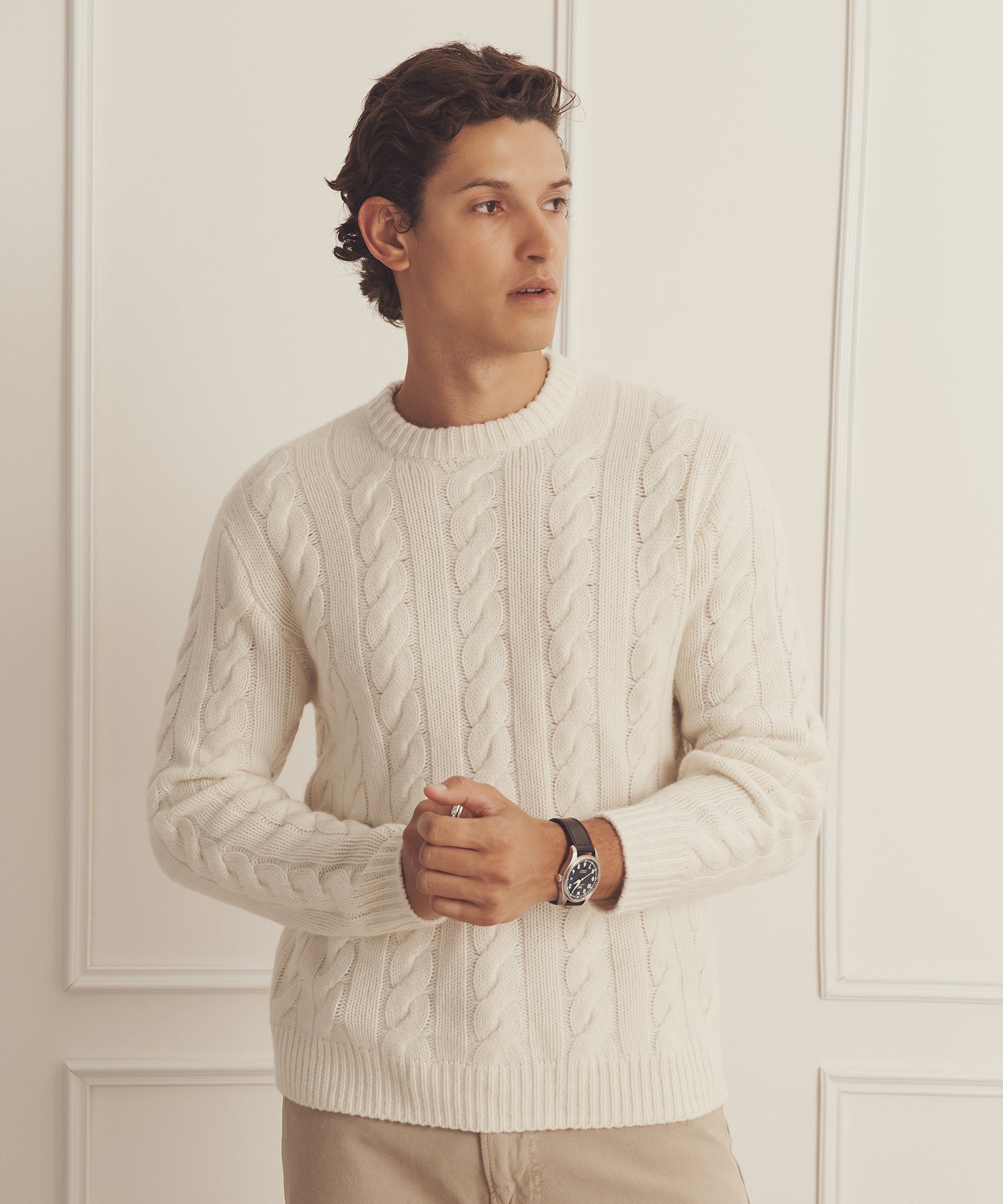 【LarryClark】ADAYINLIFE CREWNECK /関税込み/韓国 Black Oasi Cashmere Crewneck SS25 22884975 | Zegna US