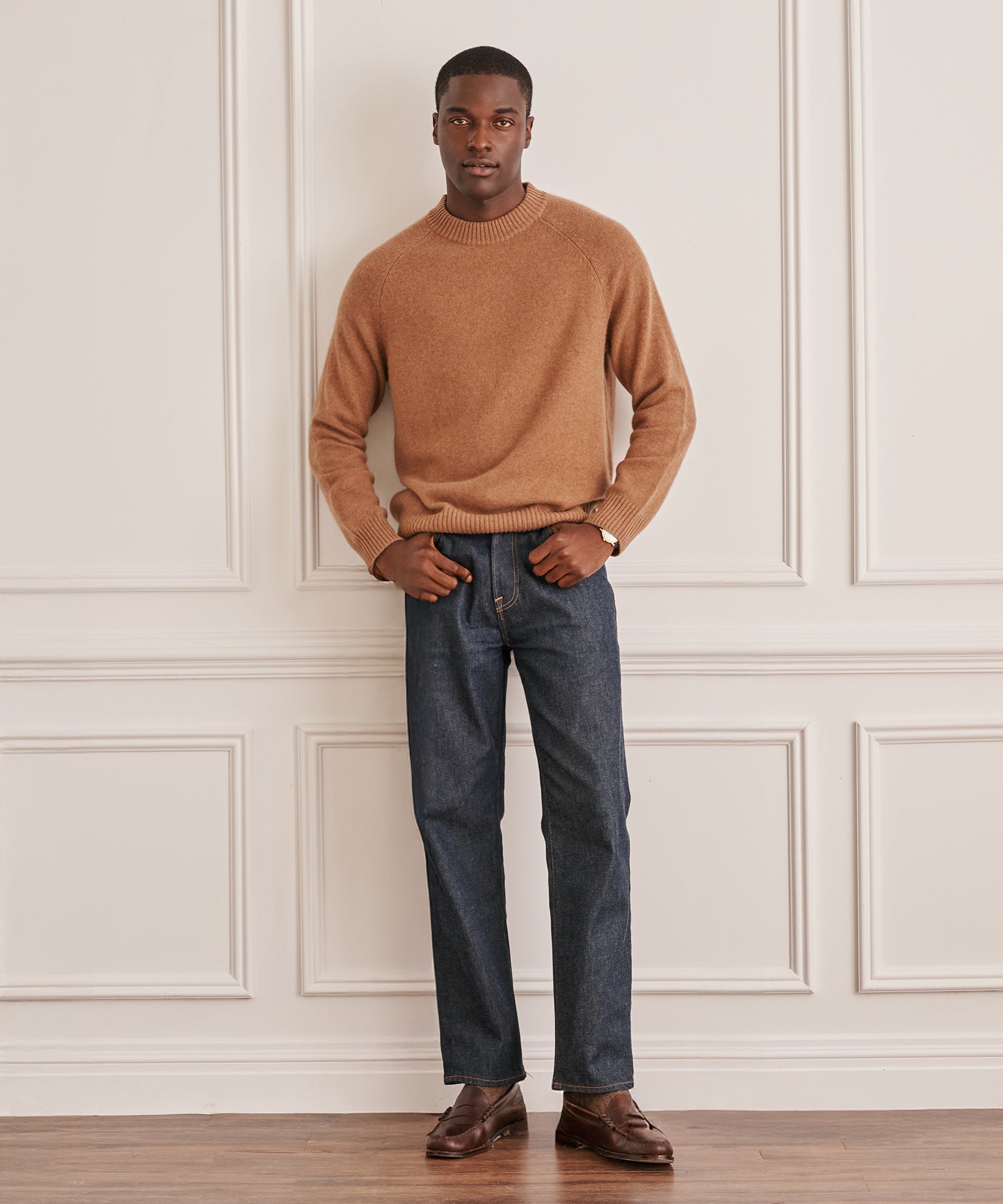 Luxe Cashmere Raglan Crewneck – NAADAM