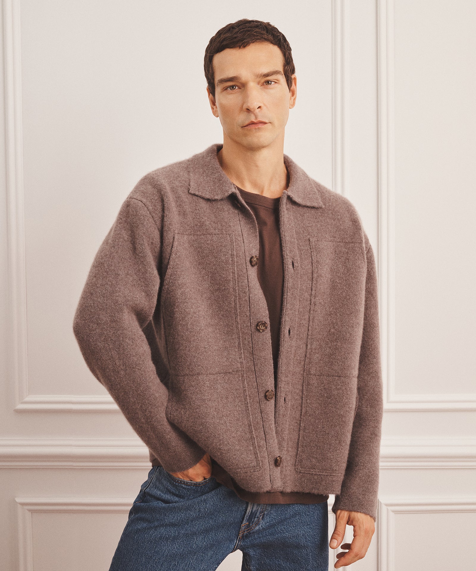 Super Luxe Cashmere Double Faced Utility Jacket – NAADAM