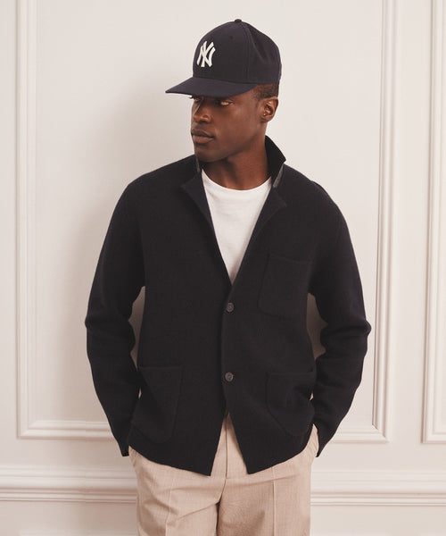 ジャケット・アウター laubeblanc Compact Knit Cashmere Blouson Compact Knit Cashmere Blouson – L'AUBE BLANC