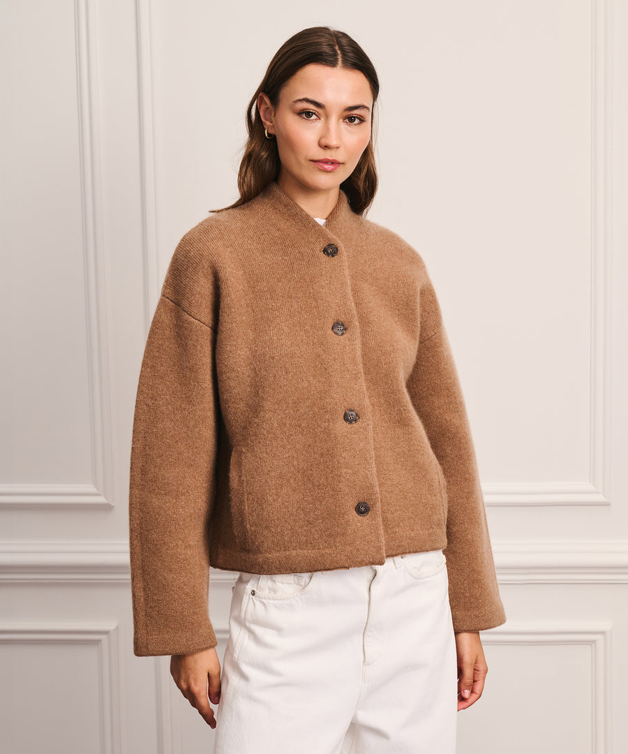 Super Luxe Cashmino Double Faced Jacket