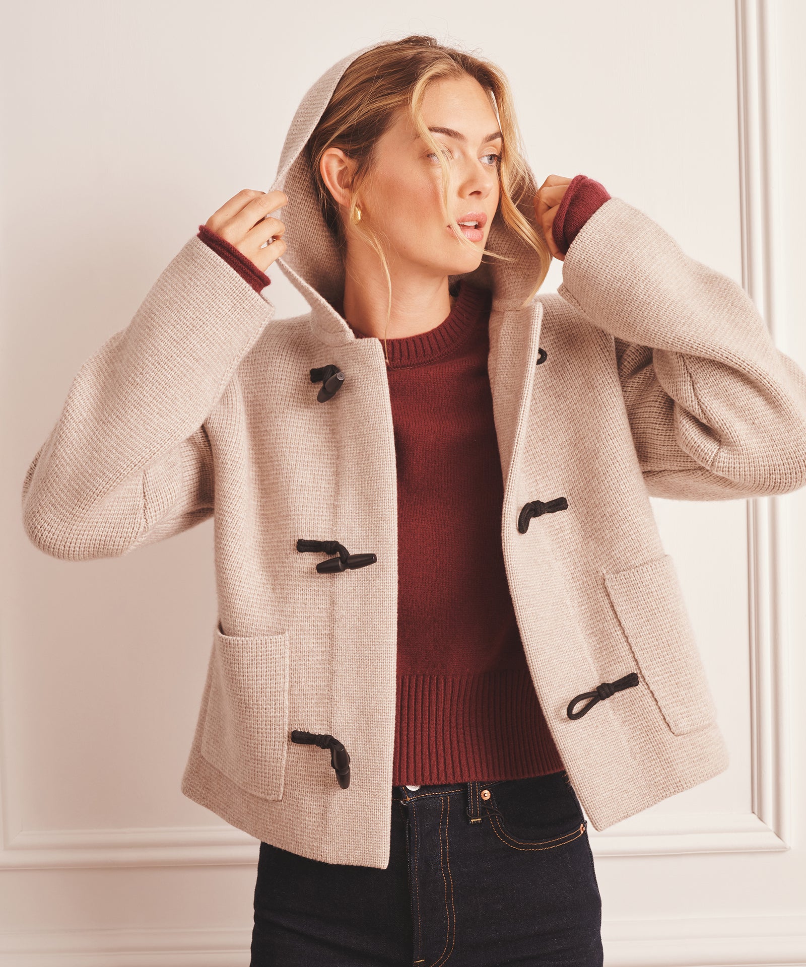 Super Luxe Cashmino Toggle Jacket – NAADAM