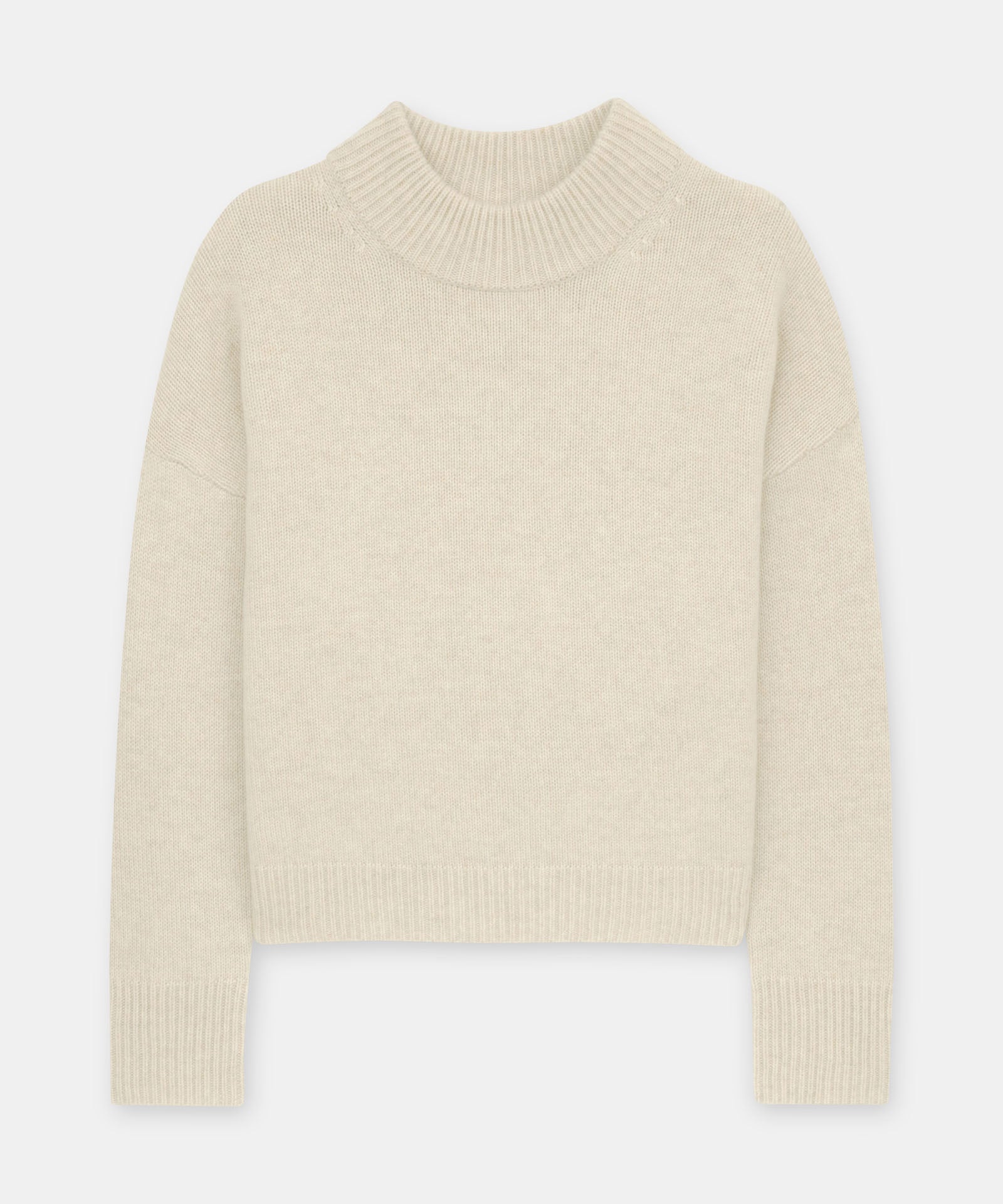 Super Luxe Cashmere Mockneck Sweater – NAADAM