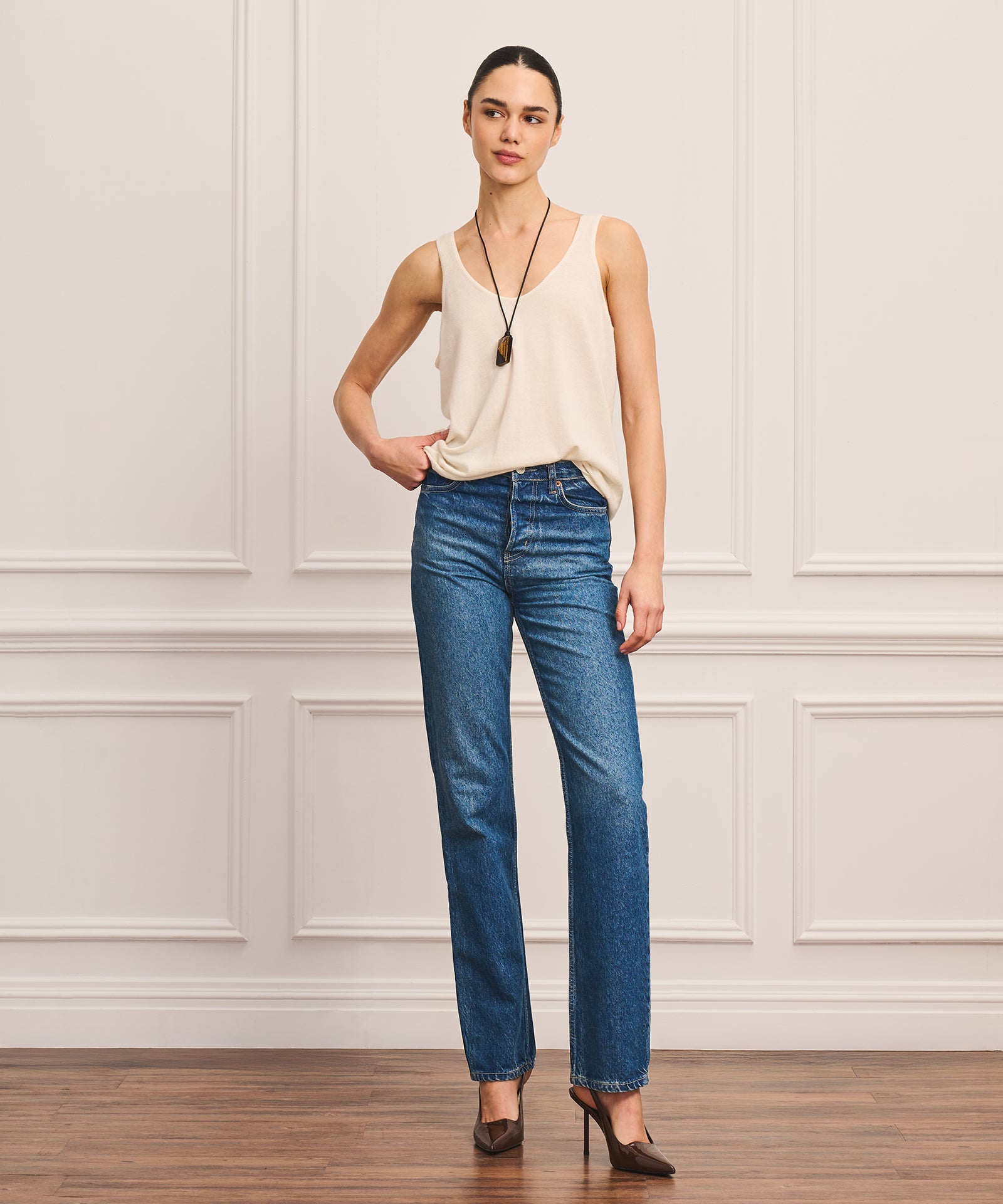Super Fine Cashmere Tank – NAADAM