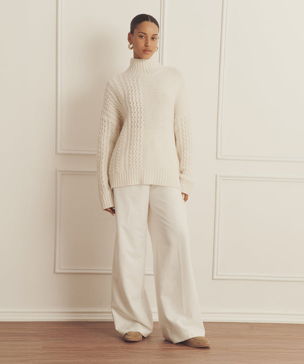 【COSYHARU】Cable Dangara Knitwear Mixed cable sweater : r/knitting