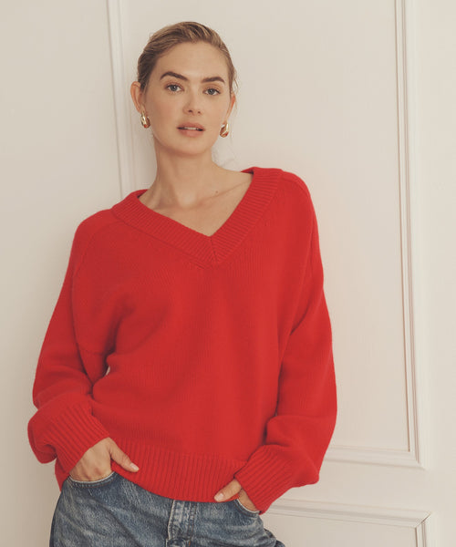 トップス NAHYAT EX V NECK SWEATER NAHYAT EX V NECK SWEATER