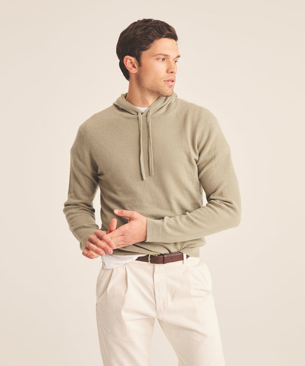 Off-Duty Cashmere Hoodie