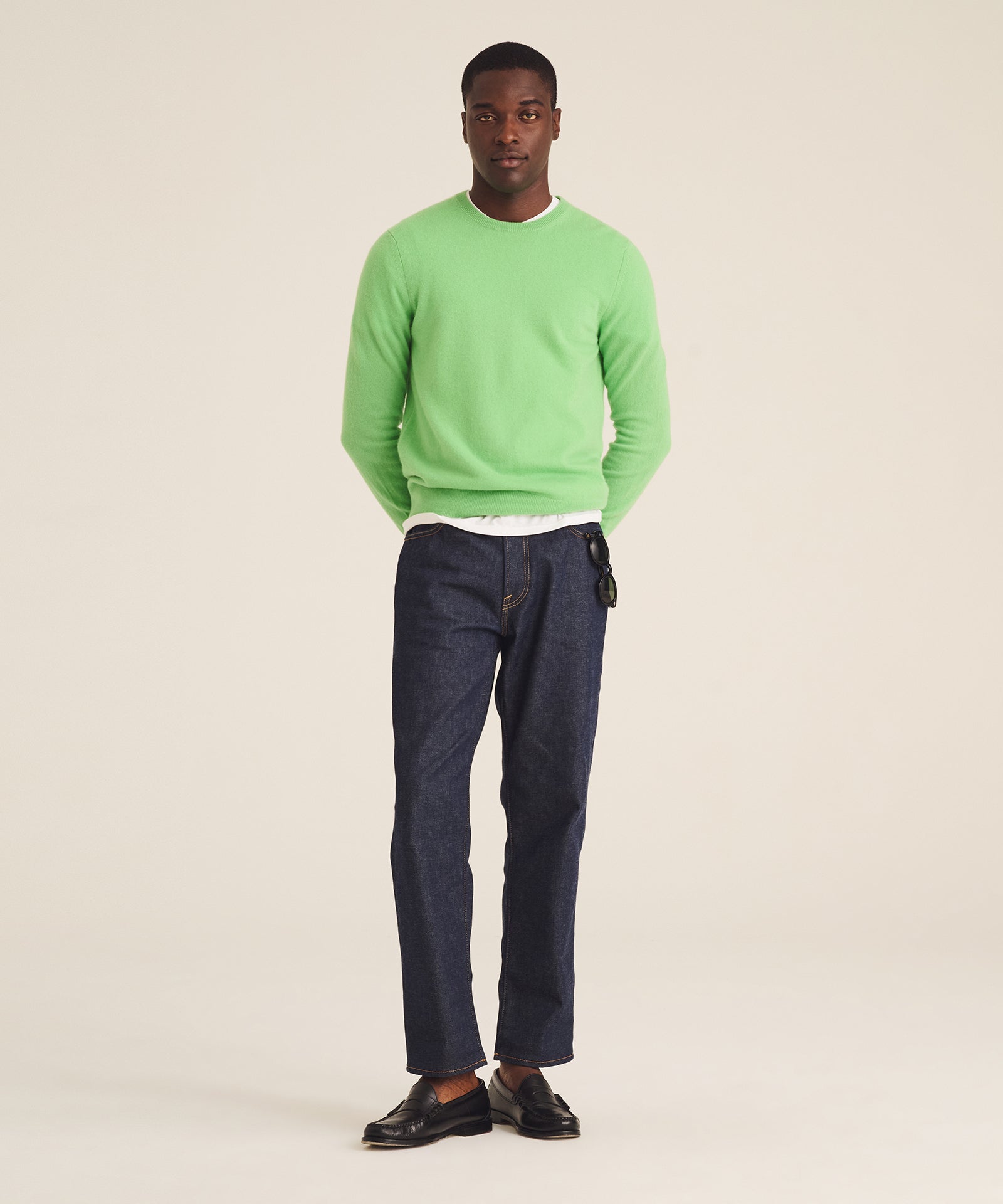 The Original Cashmere Crewneck Sweater Men's – NAADAM