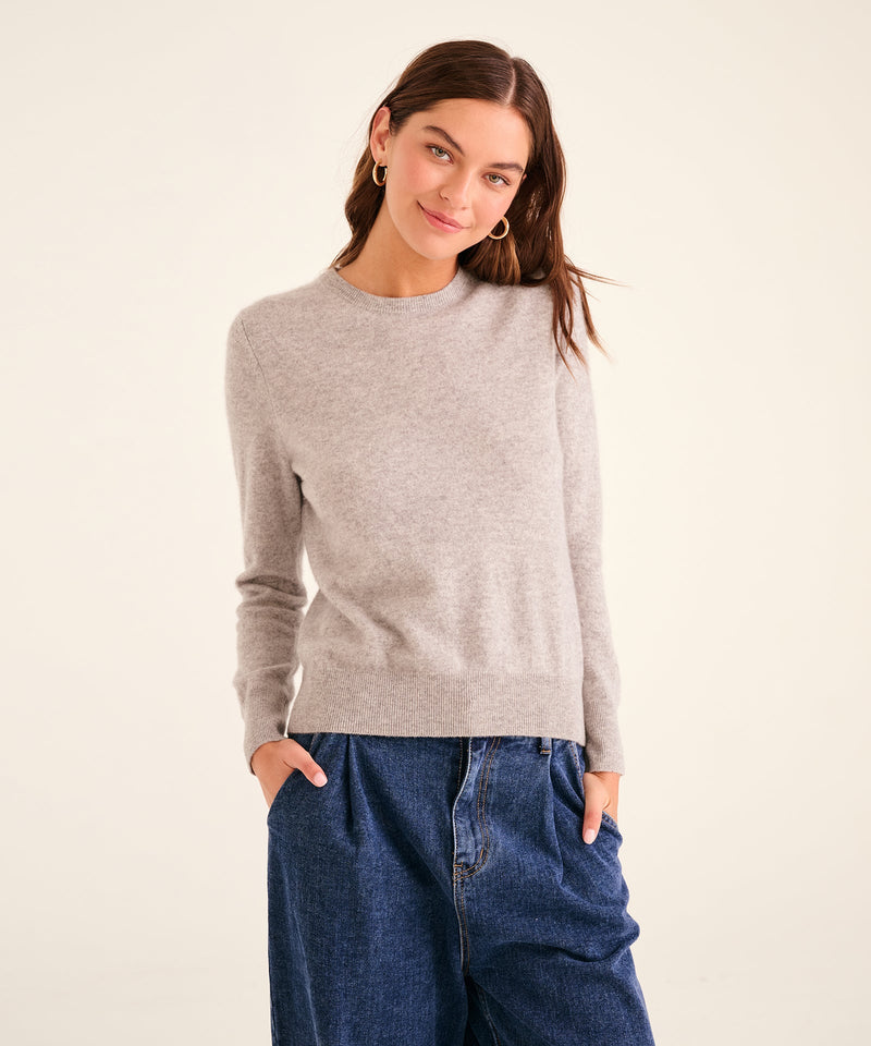 Naadam Women s Cashmere Crewneck Sweater