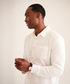 The Long Sleeve Button Down Tee