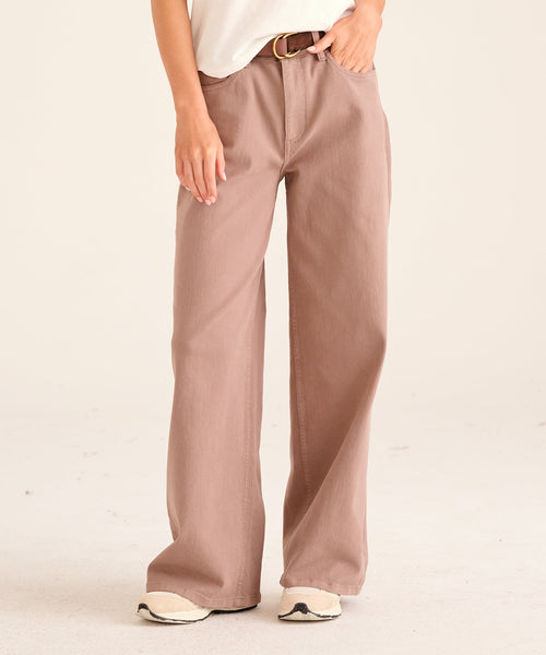 Nala★即完★M★新品未着用★ Easy Slim Tapered Pants TwillWideLegPant_-