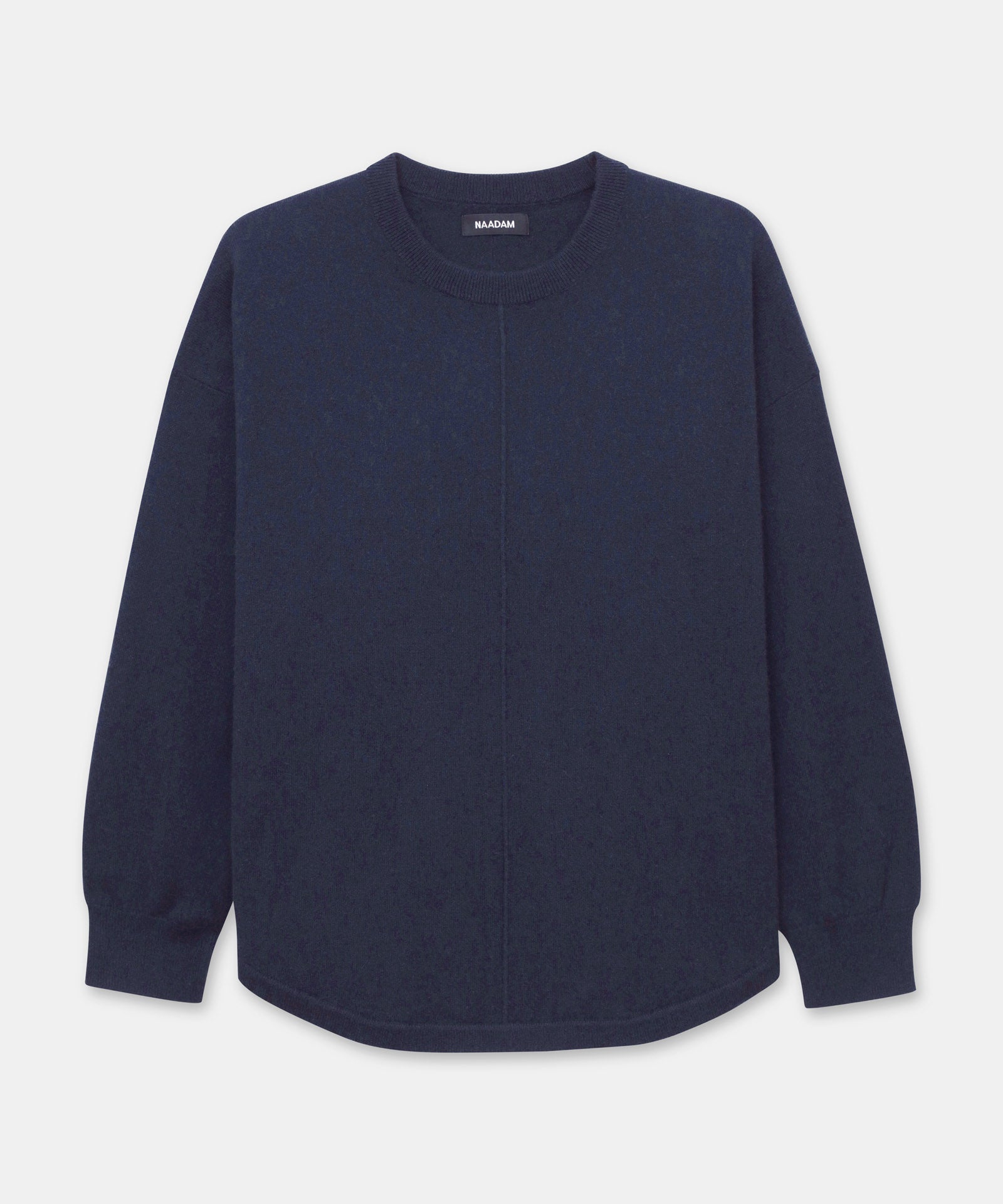 トップス WIDE DAD SUPER WIDE CASHMERE CREW NECK Washable Cashmere Crew – NAADAM