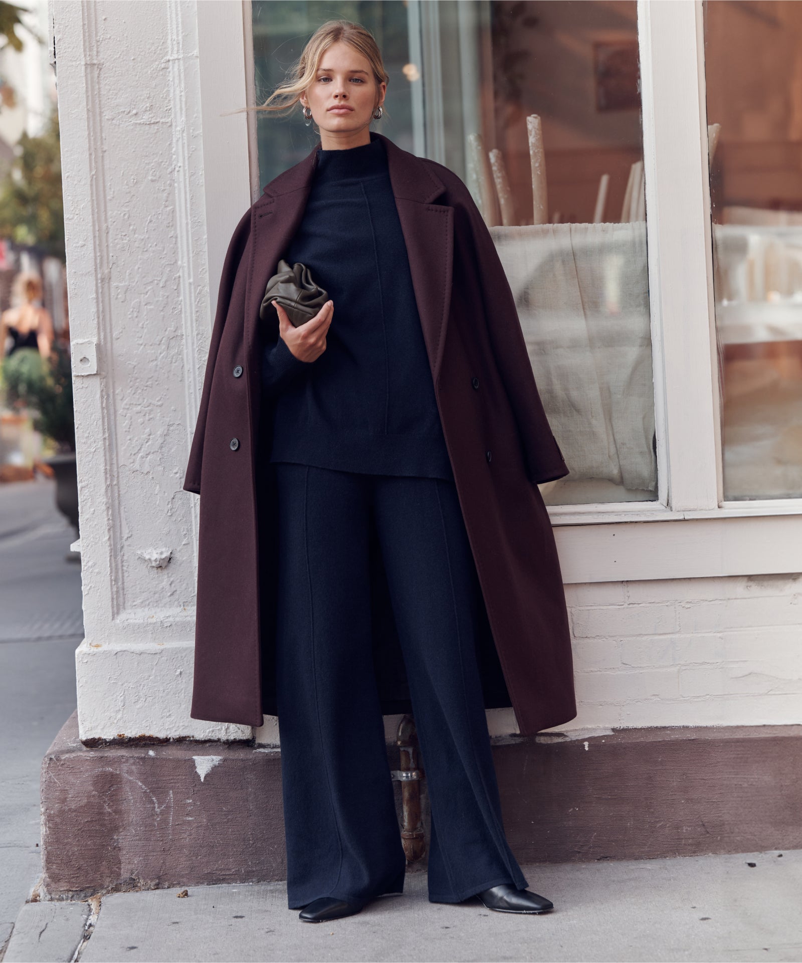 パンツ walenode Cotton Cashmere Straight Pants walenode Cotton Cashmere Straight Pants