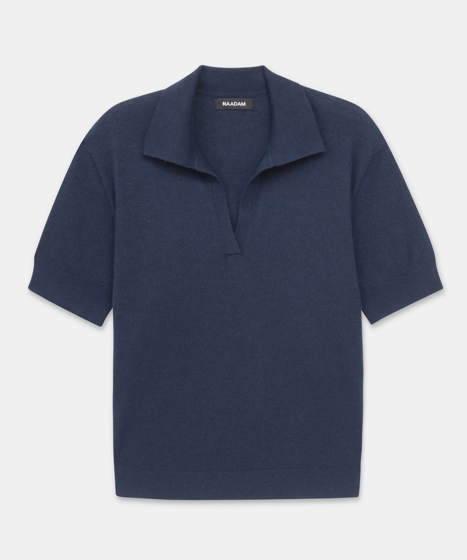 Super Fine Cashmere Short Sleeve Polo – NAADAM