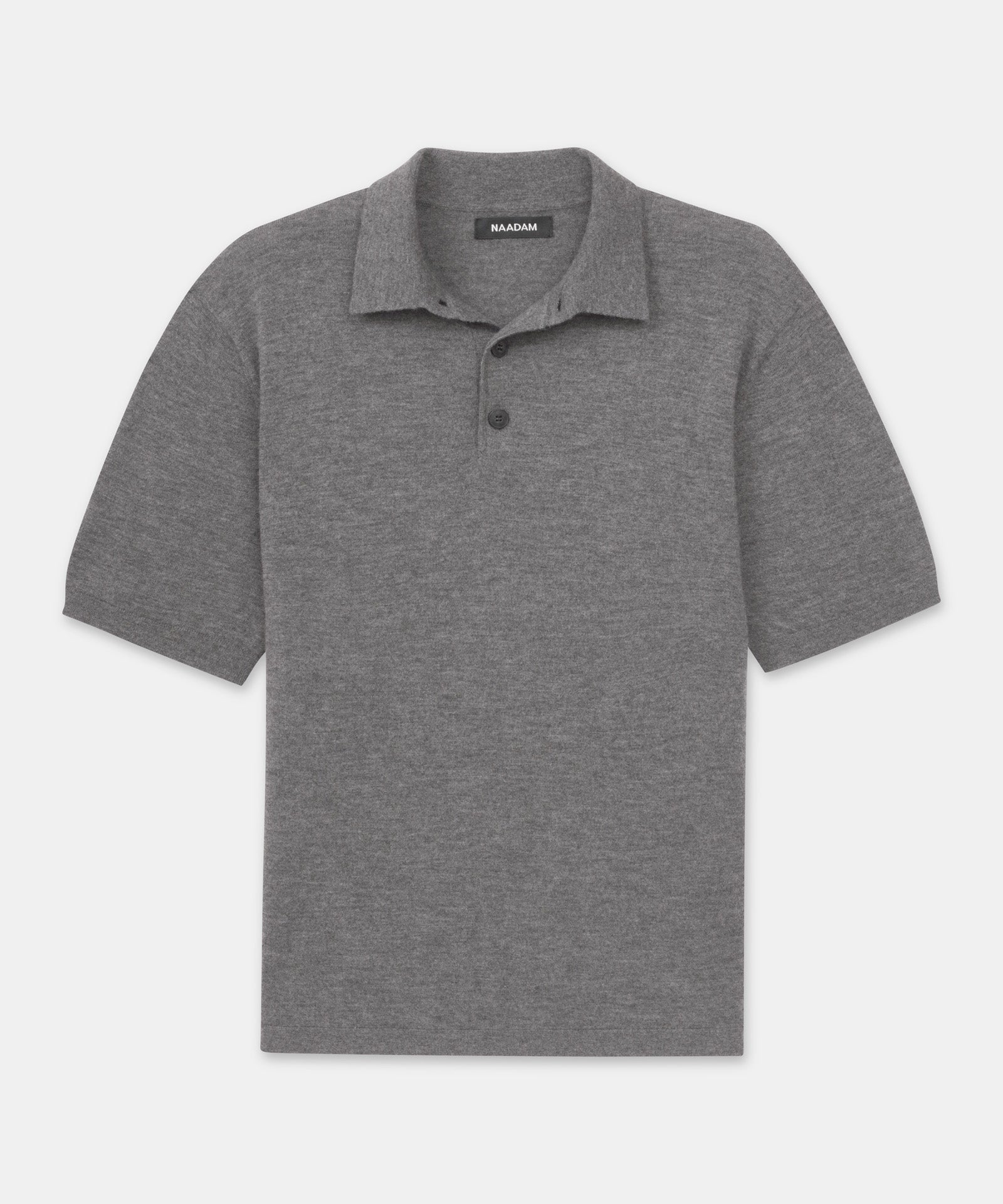 Super Fine Cashmere Short Sleeve Polo – NAADAM