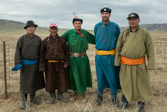 Naadam founders in Mongolia