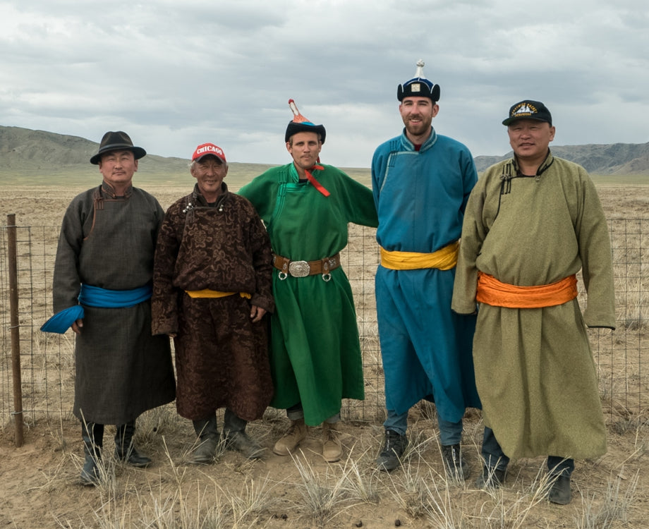 Naadam founders in Mongolia