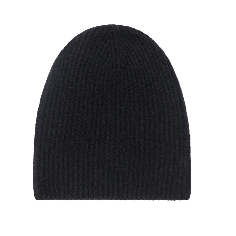 Signature Cashmere Ribbed Beanie – NAADAM