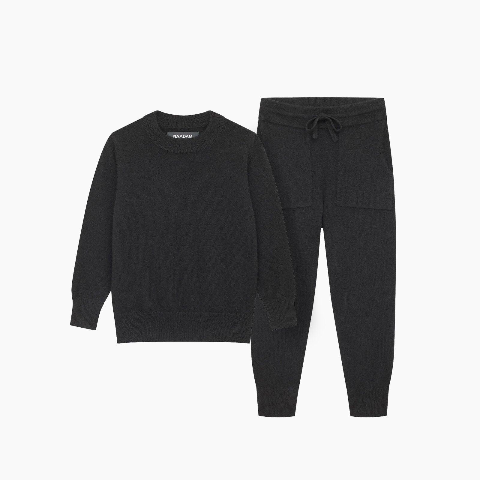 Kid's Signature Cashmere Crewneck Jogger Set – NAADAM