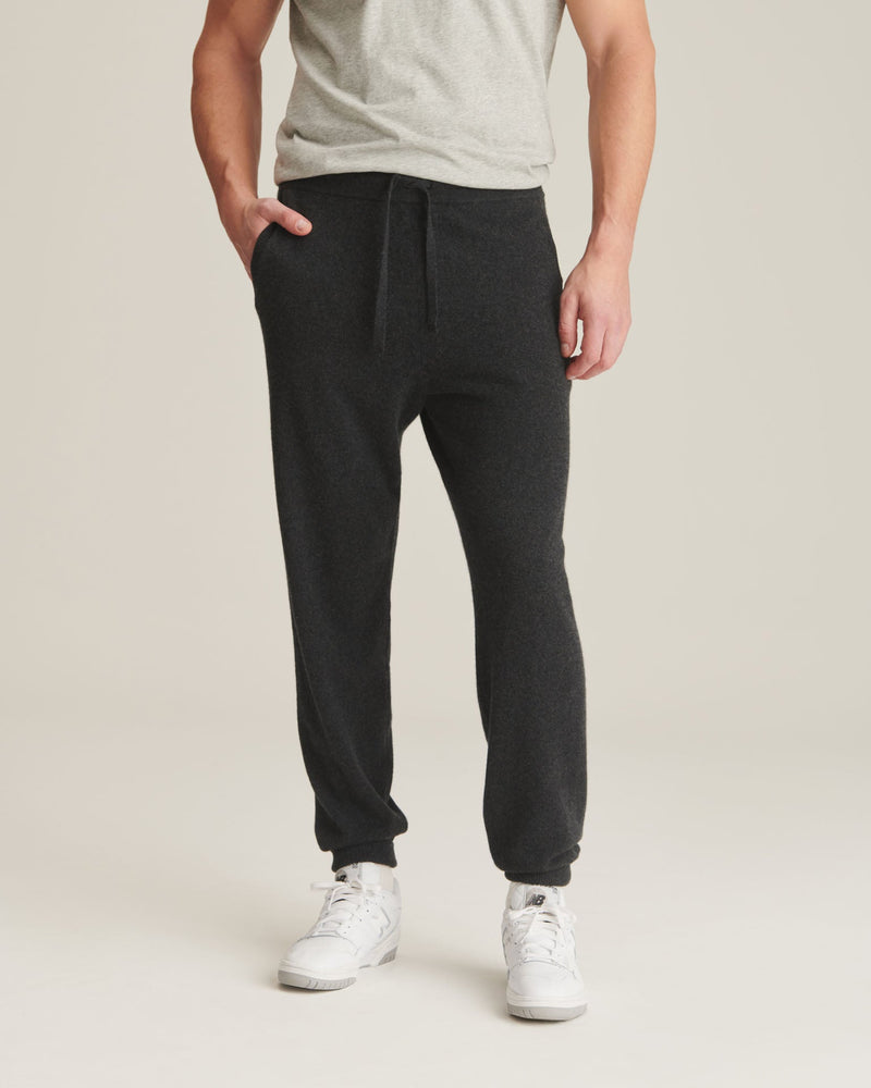 フィットネスボトムス Bottega Veneta Grey Cashmere Joggers Bottega Veneta Grey Cashmere Joggers (BOTTEGA VENETA