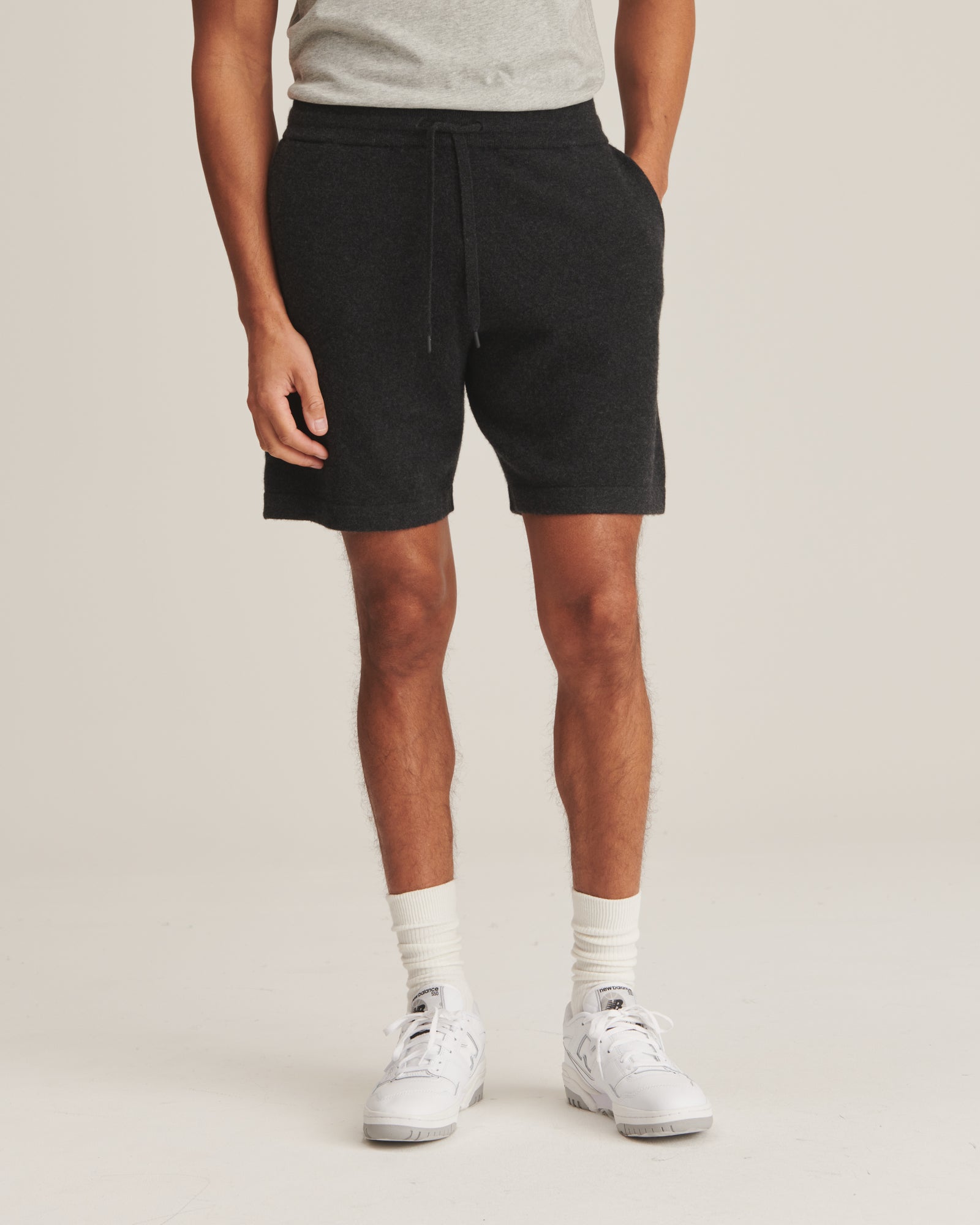 24FW★ SATUR ★CASHMERE BLEND KNIT SHORTS Lululemon Cotton-Cashmere Knit High-Rise Short 4