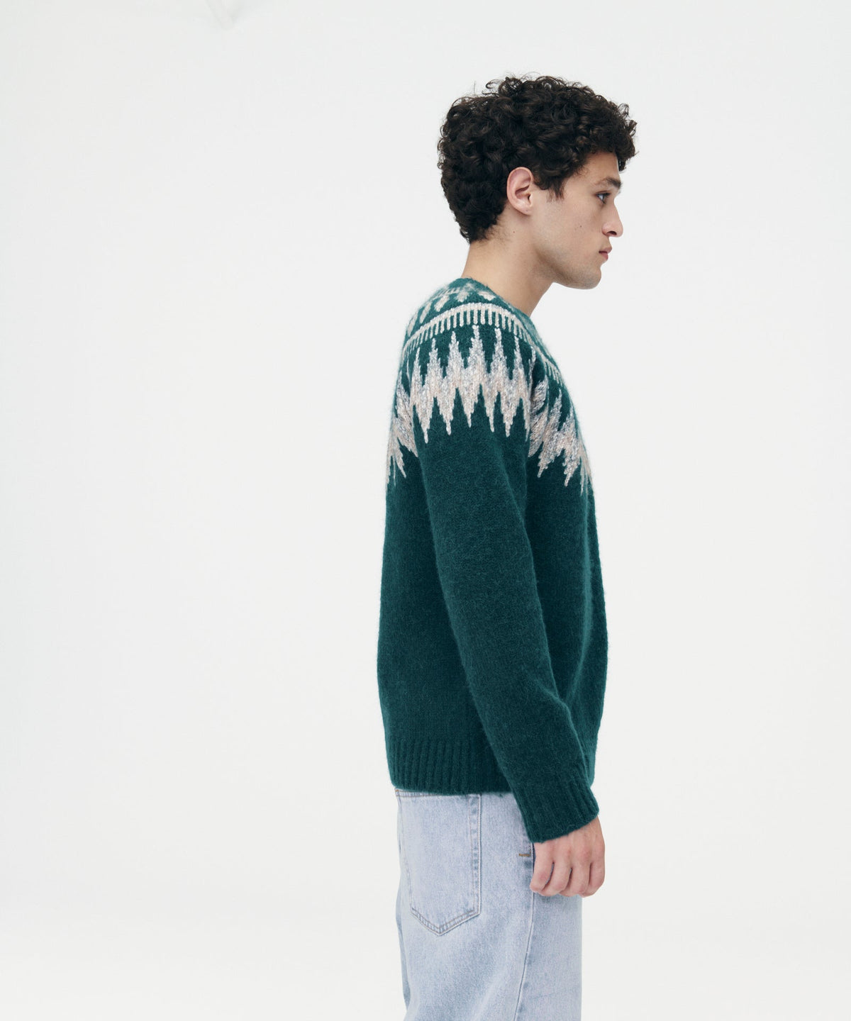 Luxe Merino Fair Isle Crewneck Sweater – NAADAM