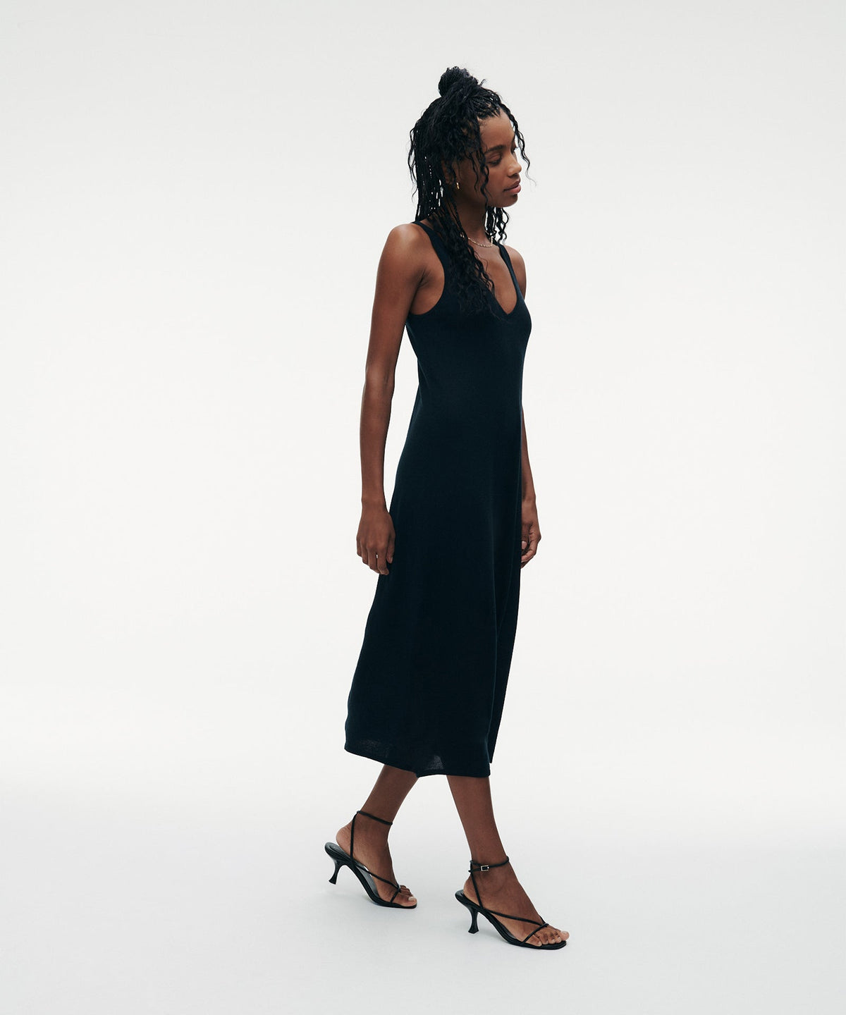 Super Fine Cashmere Tank Dress – NAADAM