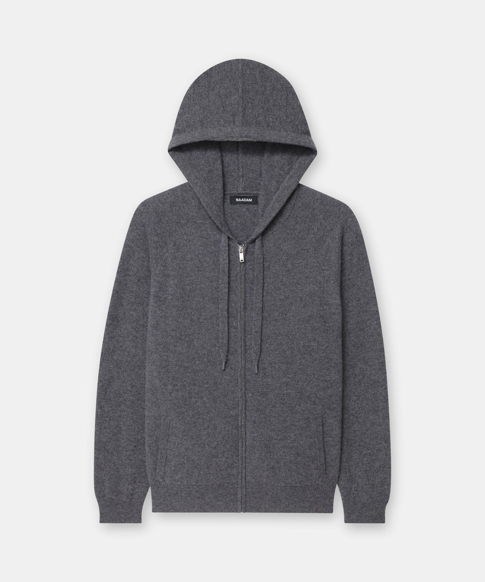Signature Cashmere Zip Up Hoodie – NAADAM
