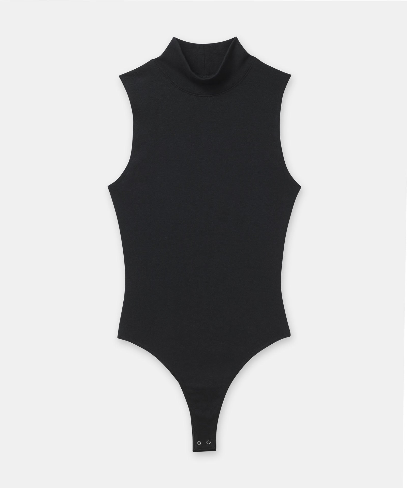 【送料&関税込】Bottega Veneta Black Cashmere Blend Bodysuit Bottega Veneta Cashmere Blend GAUGE Bare-back Bodysuit women