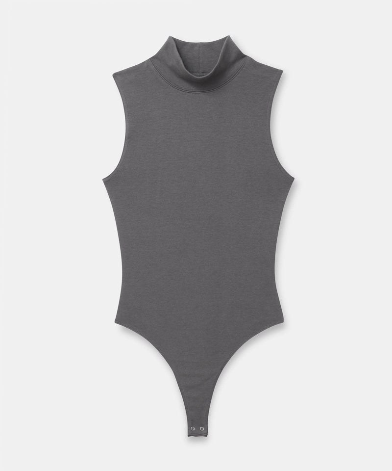 Modal Cashmere Sleeveless Mockneck Bodysuit – NAADAM
